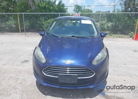 2016 Ford Fiesta Se из США, поврежденный, VIN 3FADP4EJ6GM157387